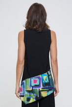 Load image into Gallery viewer, Chic Contrast V-Neck Sleeveless Tank-2062HT-TRP1-C-W400