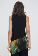 Load image into Gallery viewer, Chic Contrast V-Neck Sleeveless Tank-2062HT-TRP1-C-W412