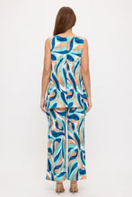 Load image into Gallery viewer, HIT Boat Neck Shark Bite Tank Tunic-2068HT-TRP1-W507 - Jostar Online