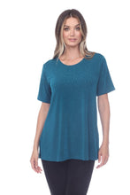 Load image into Gallery viewer, Stretch Short Sleeve Vented Top -2042BN-SRS1 - Jostar Online