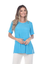 Load image into Gallery viewer, Stretch Short Sleeve Vented Top -2042BN-SRS1 - Jostar Online