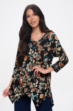 Load image into Gallery viewer, BNS V-Neck Binding Top-3013BN-QRP1-W434