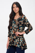 Load image into Gallery viewer, BNS V-Neck Binding Top-3013BN-QRP1-W434