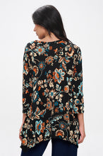 Load image into Gallery viewer, BNS V-Neck Binding Top-3013BN-QRP1-W434