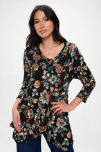Load image into Gallery viewer, BNS V-Neck Binding Top-3013BN-QRP1-W434