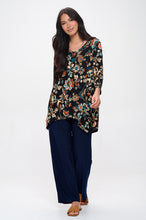 Load image into Gallery viewer, BNS V-Neck Binding Top-3013BN-QRP1-W434