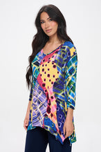 Load image into Gallery viewer, BNS V-Neck Binding Top-3013BN-QRP1-W441