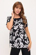 Load image into Gallery viewer, Boat Neckline Short Short Sleeve Top-3068HT-SRP1-W500