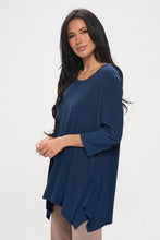 Load image into Gallery viewer, Handkerchief Hem Top-3088HT-QRS1