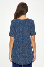 Load image into Gallery viewer, HIT Half Sleeve High-Low Top-3090HT-HRP1-W392