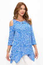 Load image into Gallery viewer, HIT Cold Shoulder Sharkbite Top-3093HT-QRP1-W473