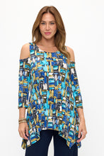 Load image into Gallery viewer, HIT Cold Shoulder Sharkbite Top-3093HT-QRP1-W476