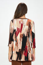Load image into Gallery viewer, BNS V-Neck Binding Contrast Top-3098BN-QRP1-C-W379