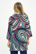 Load image into Gallery viewer, Split Neckline Tunic-3105BB-QRP1-W414
