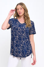 Load image into Gallery viewer, V-Neckline Binding Top-3117HT-SRP1-W464