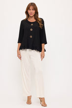 Load image into Gallery viewer, HIT Ruffle Top With Buttons-3126HT-QRS1