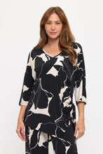 Load image into Gallery viewer, HIT Dolman Sleeve Tie Side Print Top-3127HT-QRP1-W491