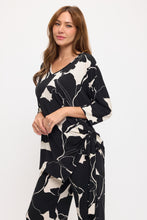 Load image into Gallery viewer, HIT Dolman Sleeve Tie Side Print Top-3127HT-QRP1-W491