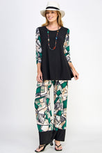 Load image into Gallery viewer, Contrast HIT Flared Pants-5042HT-ARP1-C-W394