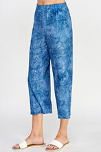 Load image into Gallery viewer, Denim Print Wide Leg Ankle Length Pants-5039HT-ARD1-K-D003
