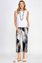 Load image into Gallery viewer, Print Ankle Pant-5039BN-ARP1-K-W379
