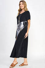 Load image into Gallery viewer, Contrast Short Sleeve Dress-7087BN-SRP1-C-W379