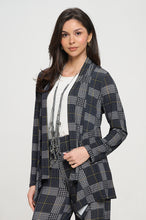 Load image into Gallery viewer, Mid-cut Jacket Long Sleeve Print-4028HT-LRD1-D008