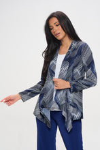 Load image into Gallery viewer, Mid-cut Jacket Long Sleeve Print-4028HT-LRP1-W260