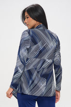 Load image into Gallery viewer, Mid-cut Jacket Long Sleeve Print-4028HT-LRP1-W260