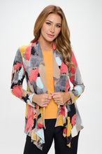 Load image into Gallery viewer, Mid-cut Jacket Long Sleeve Print-4028HT-LRP1-W430
