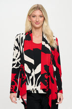 Load image into Gallery viewer, Mid-cut Jacket Long Sleeve Print-4028HT-LRP1-W445