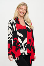 Load image into Gallery viewer, Mid-cut Jacket Long Sleeve Print-4028HT-LRP1-W445