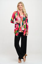 Load image into Gallery viewer, Mid-cut Jacket Long Sleeve Print-4028HT-LRP1-W458