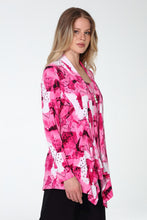 Load image into Gallery viewer, Mid-cut Jacket Long Sleeve Print-4028HT-LRP1-W475 - Jostar Online