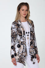 Load image into Gallery viewer, Mid-cut Jacket Long Sleeve Print-4028HT-LRP1-W478