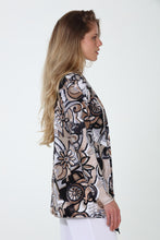 Load image into Gallery viewer, Mid-cut Jacket Long Sleeve Print-4028HT-LRP1-W478