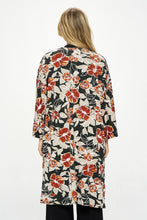 Load image into Gallery viewer, HIT Kimono Long Jacket W/Pocket-4085HT-QRP1-CK-W409
