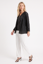 Load image into Gallery viewer, The Stella Sequin Open-Front Jacket-4106BT-LRD1-G021