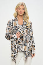 Load image into Gallery viewer, Mid-cut Jacket Long Sleeve Print-4028HT-LRP1-W393 - Jostar Online