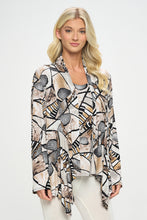Load image into Gallery viewer, Mid-cut Jacket Long Sleeve Print-4028HT-LRP1-W393 - Jostar Online