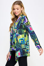 Load image into Gallery viewer, Mid-cut Jacket Long Sleeve Print-4028HT-LRP1-W400