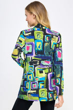 Load image into Gallery viewer, Mid-cut Jacket Long Sleeve Print-4028HT-LRP1-W400