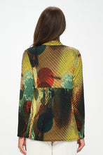 Load image into Gallery viewer, Mid-cut Jacket Long Sleeve Print-4028HT-LRP1-W412