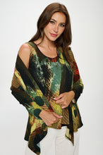 Load image into Gallery viewer, Mid-cut Jacket Long Sleeve Print-4028HT-LRP1-W412