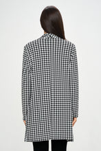 Load image into Gallery viewer, ITY Houndstooth Print Cardigan-4088HT-LRP1-W410