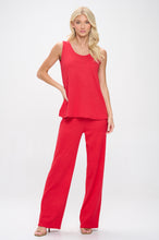 Load image into Gallery viewer, Cotton Acetate Flared Pants-5042CA-ARD1