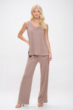 Load image into Gallery viewer, Cotton Acetate Flared Pants-5042CA-ARD1