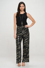 Load image into Gallery viewer, Foil Wide Leg Pants-5042HF-ARD1-F032