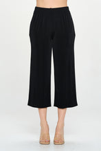 Load image into Gallery viewer, Elastic Waistband Ankle Pants with Pockets-5043BN-ARS1-K