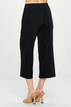 Load image into Gallery viewer, Elastic Waistband Ankle Pants with Pockets-5043BN-ARS1-K